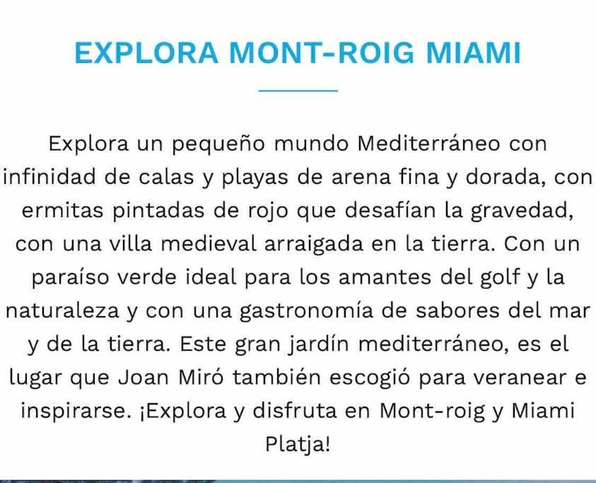 Casa Frente Al Mar En Miami Playa 2Hab Βίλα Εξωτερικό φωτογραφία